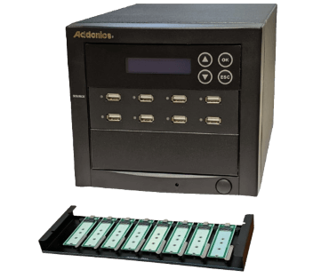 1:7 USB NVMe/Flash/HDD Duplicator (model: UDFHNVM7)